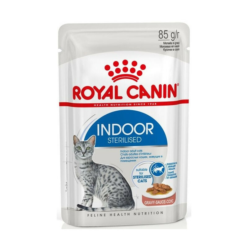 Royal Canin Indoor Sterilised in Salsa da 85 gr