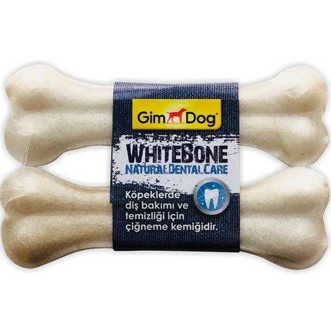 Gimborn Gimdog Whitebone Osso Masticabile 4,5 2 pz da 70 gr per Cani