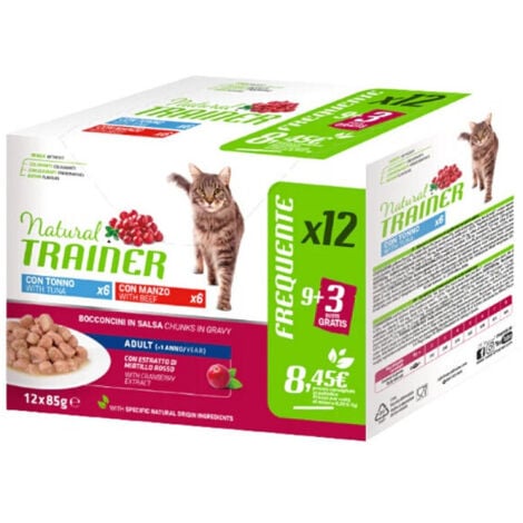 Trainer Natural Multipack 9+3 bst per Gatti Adult  con Tonno e