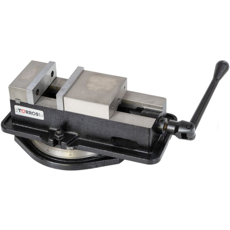 Étau De Perceuse Dolex - Mors 100 Mm - Pour Fixation Sur Perceuse à Colonne Ou établi