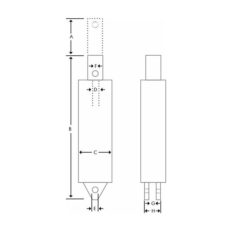 Vérin hydraulique 5T avec clapet de sécurité MW Tools CATRAM620 MW