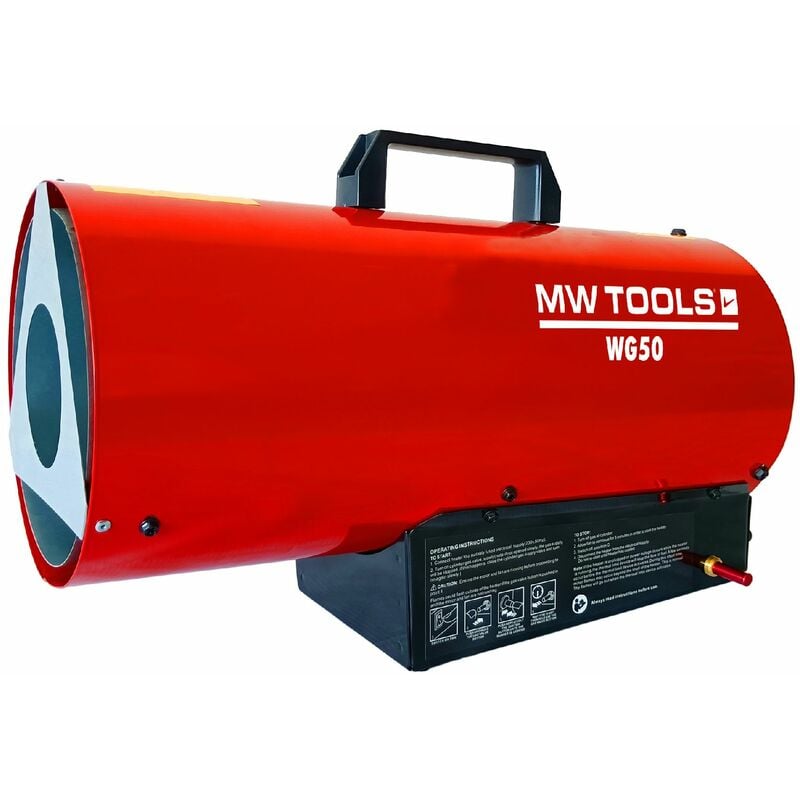 Canon à chaleur au gaz 50kW portable MW Tools WG170 MW Tools