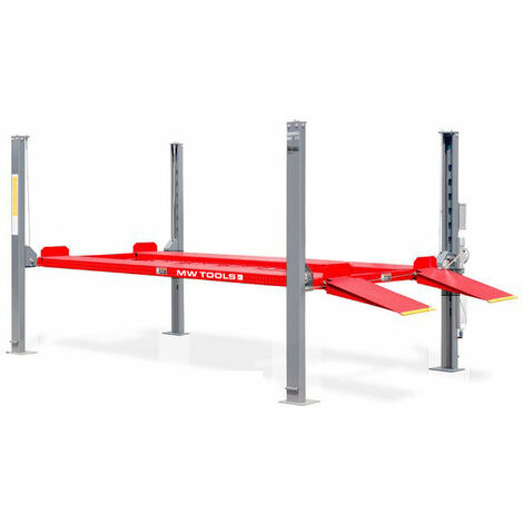 Pont parking élévateur 4 colonnes 3.6T 230V 4700mm 2 véhicules MW Tools PKB1006