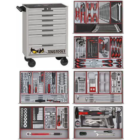 Servante d'atelier complète spéciale Moto Teng Tools TCHD445NS