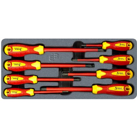 Set de tournevis isolés plats et PH MW Tools MWSV8 (1/2)