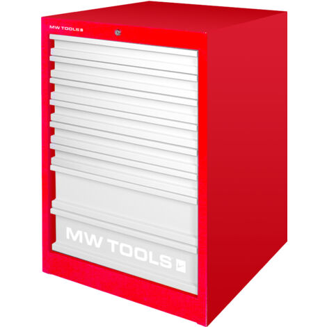 Armoire d'atelier à 5,8 ou 10 tiroirs midi - 670MM de large MW Tools DELK0803R (1/2)
