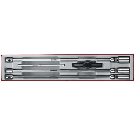 Set de douilles bougie poignée en T TTX-4 tray 3/8 5 pièces Teng Tools TTXTB05 (1/2)