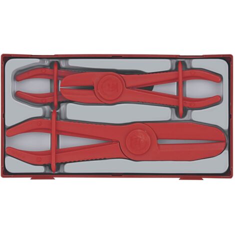 Jeu de pinces pour tuyaux TT1 tray 10- 15- 30mm 3 pièces Teng Tools TTHC03 (1/2)