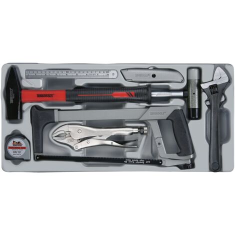 Set d'outils TT4 tray 9 pièces avec marteau de mécanicien Teng Tools TTPS09E (1/2)