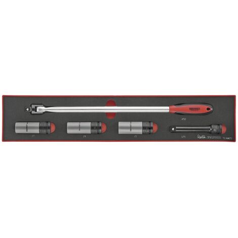 Jeu de boulons voiture Foamx4 tray 1/2 17- 21mm 5 pièces Teng Tools TEXW05