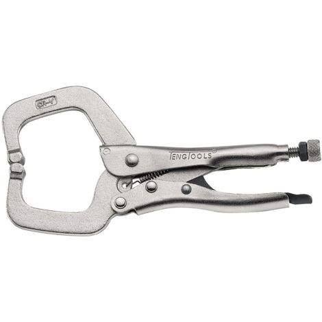 Pince grip type C poignée release 1 main Teng Tools 406S (1/2)