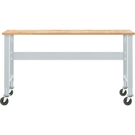 Établi modulaire Rubberwood avec roues 2000 mm MW Tools MOD200WR (1/3)