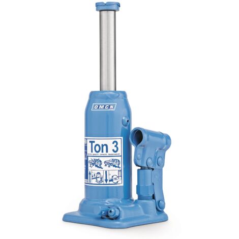 Cric bouteille extra robuste 3 t, haut OMCN O125/A (1/2)
