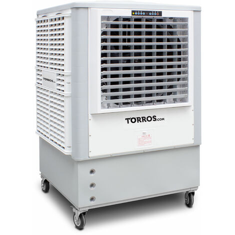 Rafraîchisseur d'air évaporatif industriel mobile 240m² 20.000m³/h Torros BVK2000P