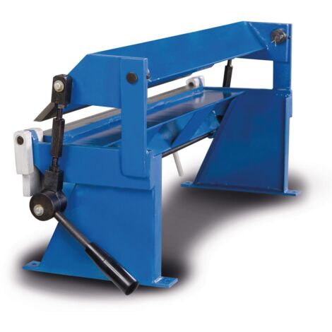 Plieuse manuelle d'établi 305 mm – Épaisseur maximale 1 mm – Lame supérieure segmentée pour pliage précis – Modèle d'entrée de gamme – Metallkraft - HSBM305HS