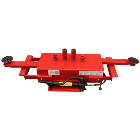 Mw Tools – Cric mobile 2T manuel pour pont 4 colonnes – Capacité de levage 2000 kg – Hauteur de levage 188 mm – MRK20