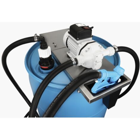 Pompe AdBlue 12V avec tuyaux et pistolet automatique pour fûts 205L MW Tools PAD12V