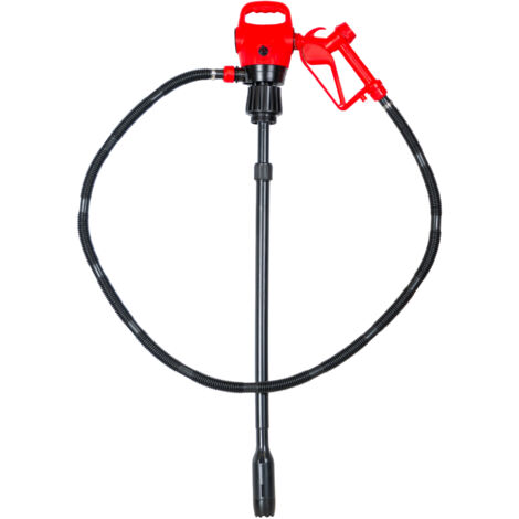 Mw Tools – Pompe électrique 12V diesel pour fûts et IBC – Débit 20 l/min – Tuyau d'aspiration 960-1200 mm – PDV12V205IBC