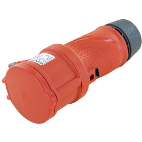 Prise CEE mâle 16 ampères 5 pôles 3x400V MW-Tech 13510 (1/4)