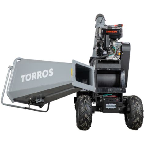 Broyeur de branches essence 15cv 420cc 150mm avec démarrage électrique Torros HHK150
