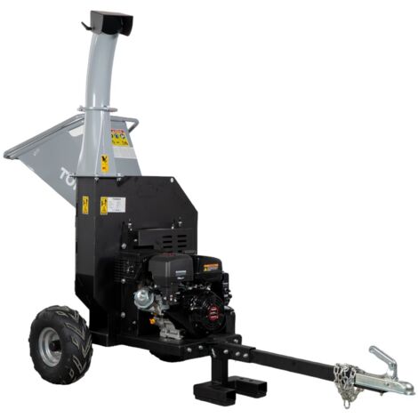 Torros – Broyeur de végétaux électrique 15CV 420cc – Capacité de coupe 120mm – Démarrage électrique – HDK120