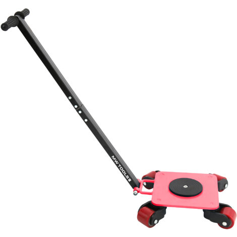Timon de manutention 3 tonnes MW Tools TRD3 roues PU pivotantes 360 ...