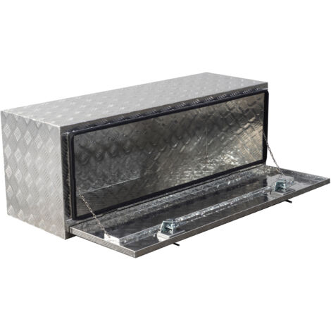 Mw Tools – Coffre de chantier en aluminium 162 L – Dimensions 930 x 440 x 485 mm – Résistant aux chocs et intempéries – MWA180Z