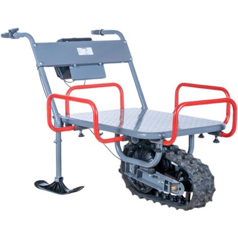 Torros – Brouette motorisée électrique 150kg – Chenilles pour terrains ...