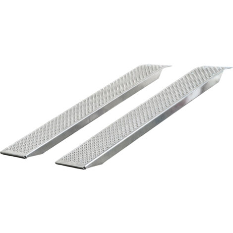 Mw Tools – Rampe de chargement aluminium 1000kg 1500x260mm – Largeur utile 222mm – Surface antidérapante – SOR1500