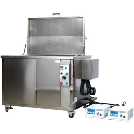 Nettoyeur à ultrasons 360L industriel avec filtre fonctionnement 24/7 40 kHz MW Tools UCI360F
