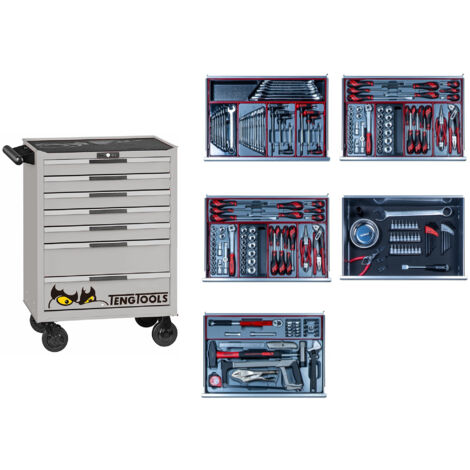 Servante d'atelier Moto set 325 outils Teng Tools HDSRV (1/5)
