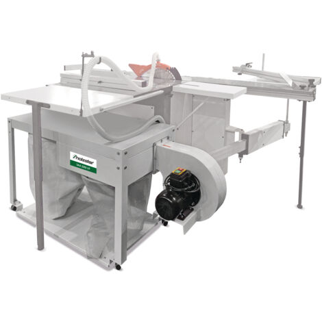 Holzstar – Aspirateur à copeaux bois 2200 m³/h – Moteur 1,65 kW 230V – Capacité d'extraction élevée – Pour fraisage et sciage