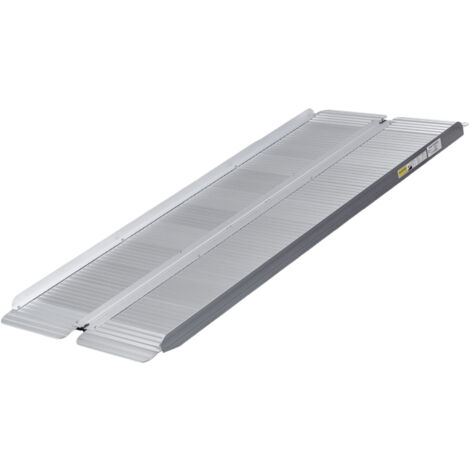Mw Tools – Rampe de chargement pliable en aluminium 300kg 1830x720mm – Largeur utile 660mm – Antidérapante – ARP1003
