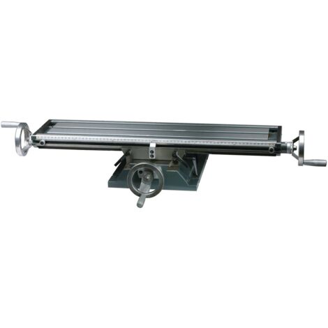 Table croissée professionelle course longitudinale X 480 mm course transversale Y 210 mm table 730x210 mm Optimum KT210 (1/2)