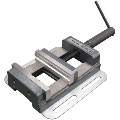 Étau de perçage universel double mors à prisme largeur des mors 205 mm ouverture maximale 145 mm hauteur des mors 40 mm Optimum BMP160