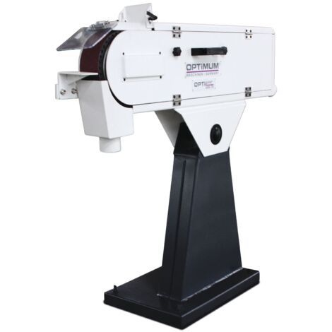 Ponceuse à bande professionnelle pour métaux 75x2000 mm 29,4 m/s 1,5/2,2 kW 400V arrêt d'urgence 2 vitesses Optigrind GBS75 400V (1/3)