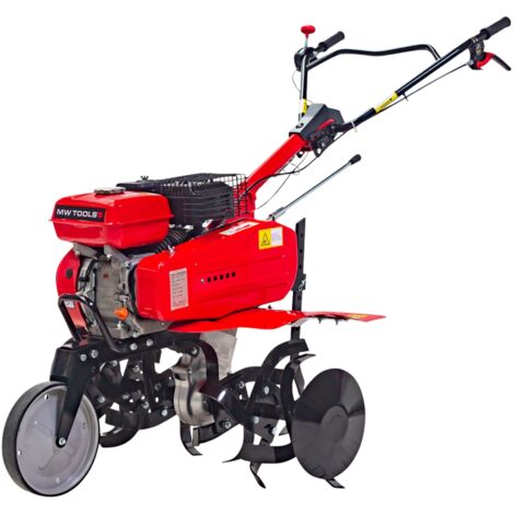 Mw Tools – Motobineuse thermique 7 Ch – Largeur de travail 55/75 cm – 3 vitesses – Moteur à essence Loncin 4 temps – MFR750B