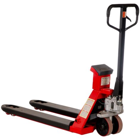 Mw Tools – Transpalette manuel 2.0T – Hauteur 200mm – Longueur fourches 1150mm – Largeur fourches 550mm – TPL2002