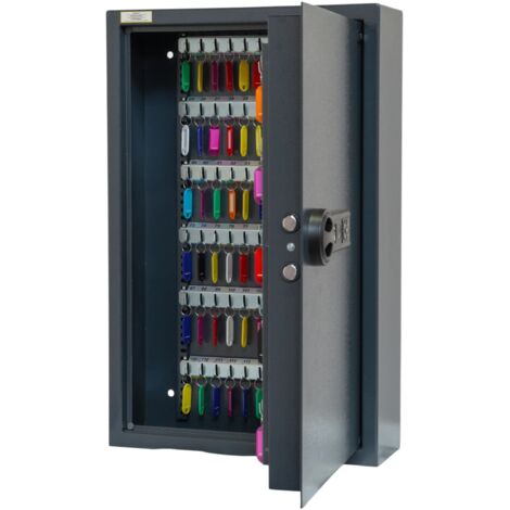 Armoire à clés sécurisée 133 clés avec verrouillage numérique 665 x 430 x 130 mm Torros KLS133