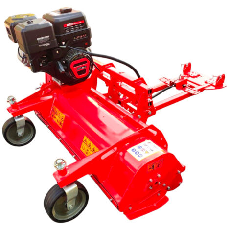 Broyeur débroussailleuse à fléaux frontale 100 cm pour quad ATV - Moteur essence 15ch Torros KFA120
