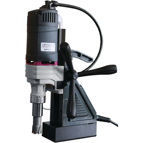 Perceuse magnétique puissante jusque ø35x35 mm Weldon 19 mm 1,6 kW aimant 16000 N poids léger 11 kg Optidrill DM35 (1/5)