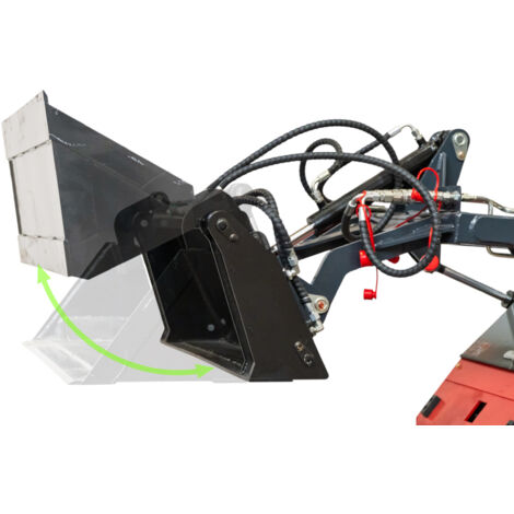 Mw Tools – Godet multifonctionnel 4 en 1 1000 mm – Charge max 110 kg – Compatible mini chargeurs MLD – MLAC2