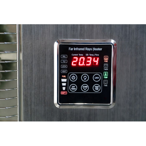 Radiateur Infrarouge HeatUp - Atelier électrique 500/800/1000W - Blanc 90cm