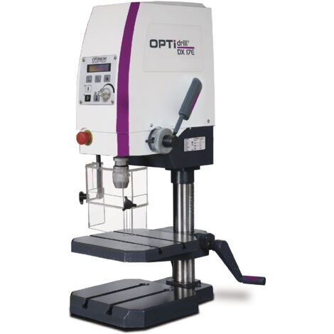 Perceuse d'établi de précision Ø 16 mm raccord CM2 1 kW 230V vitesses variables affichage LED Optidrill DX17E (1/5)