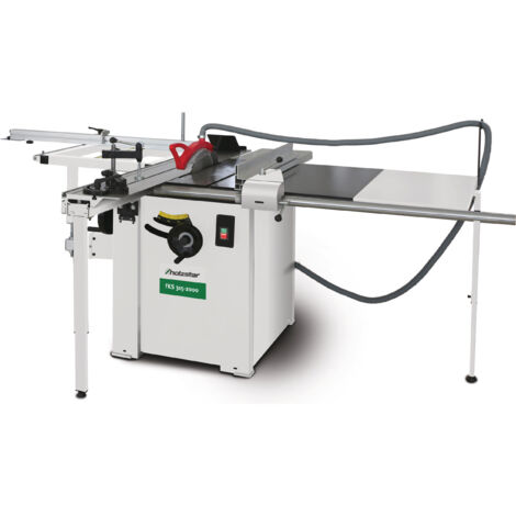 Holzstar – Scie à format 200 cm – Hauteur de coupe 100 mm – Puissance 3,5 kW – Lame Ø 315 mm pour bois dur – FKS3152000E