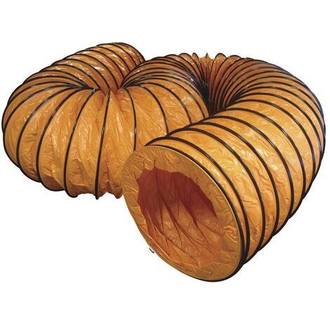 Tuyau d'extraction ø600mm flexible de 10m pour ventilateur MW Tools MV600SL