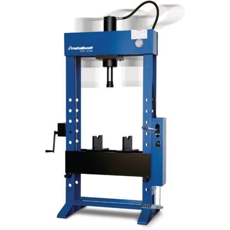 Presse hydraulique d'atelier manuelle 30 t Metallkraft CATOMA30S (1/4)