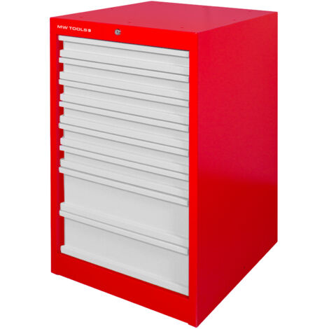Armoires d'atelier à 8 tiroirs Serie DEK Largeur 590 mm Profondeur 628 mm Hauteur 950 mm MW Tools