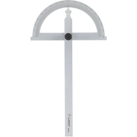 Rapporteur D’Angle Rotatif 180° En Acier Au Carbone Chromé – Règle De Mesure Précise 80×120 Mm, Outil Menuiserie & Travail Du Bois