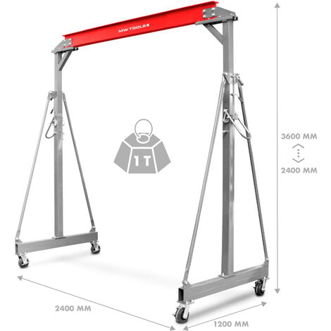 1 tonne petite grue à portique mobile avec télécommande - Chine Crane, grue  mobile